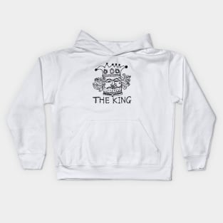 The king Kids Hoodie